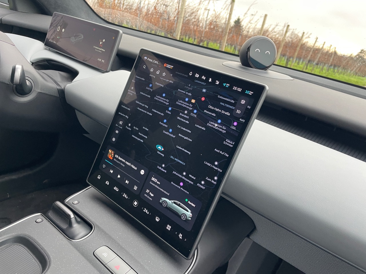 Nio ET5 Touring (2024) im Alltagstest 14 Nio ET5 Touring Display