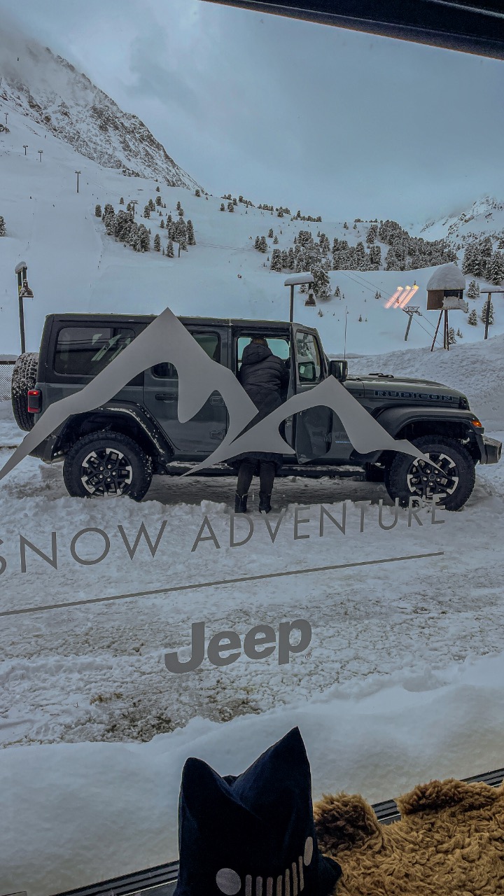 Mit dem Jeep Wrangler im Schnee 1 der neue Jeep Wrangler