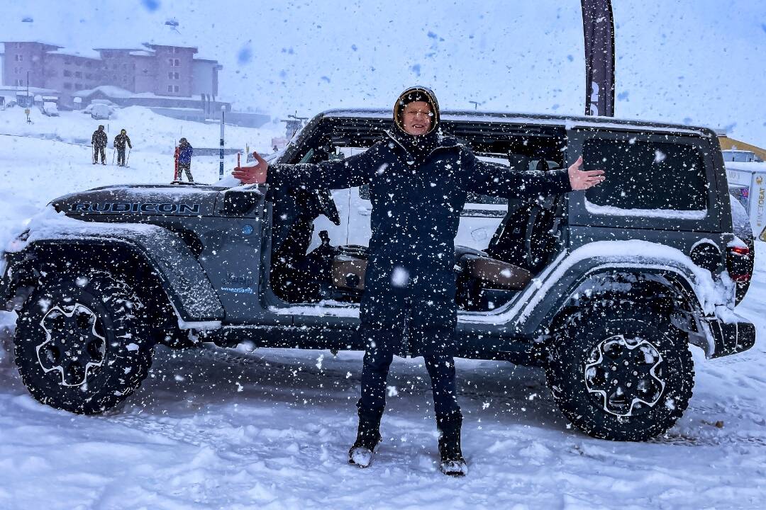 Mit dem Jeep Wrangler im Schnee 7 Mit dem Jeep Wrangler im Schnee