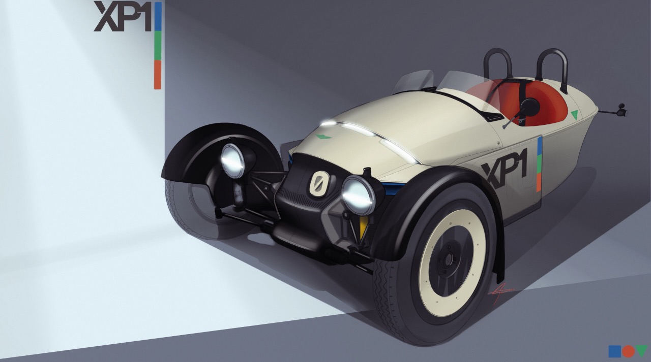 Morgan stellt elektrifizierten XP-1-Prototyp vor 6 XP-1