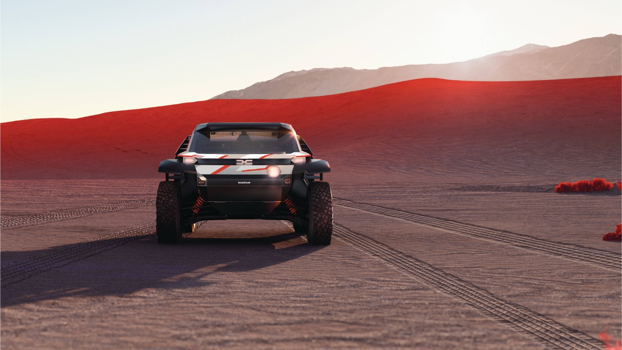 Dacia Sandrider soll 2025 bei der Rallye Dakar starten 4 Dacia Sandrider Front