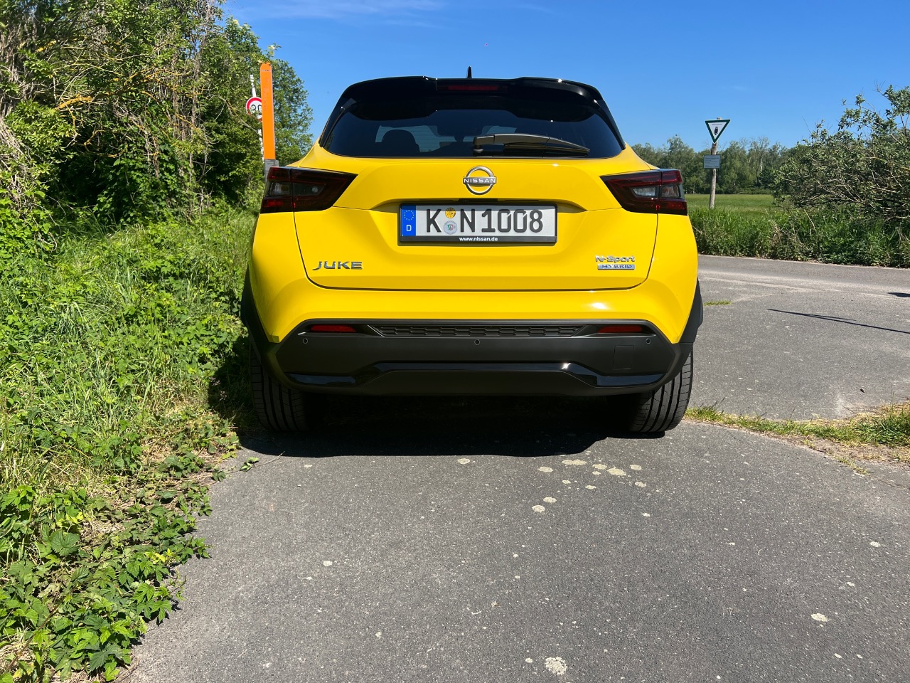 Nissan Juke N-Sport (2024) - Seine Optik wird weiterhin polarisieren 13 Nissan Juke Hybrid Heck