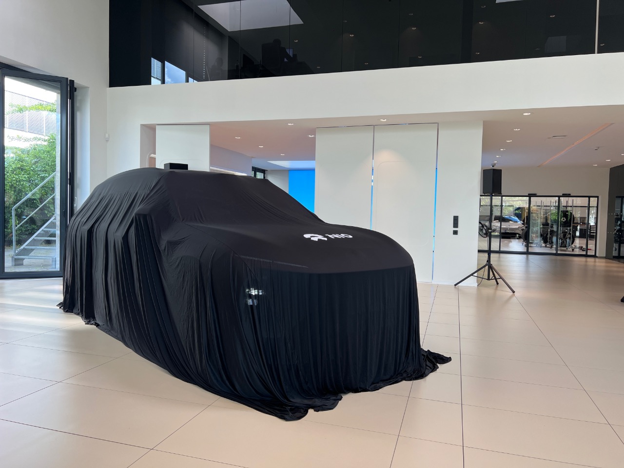 NIO präsentiert Maxi-E-SUV 1 Nio EL8 verhüllt