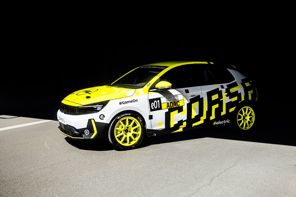 Opel Corsa Rally Electric im Gamescom-Look