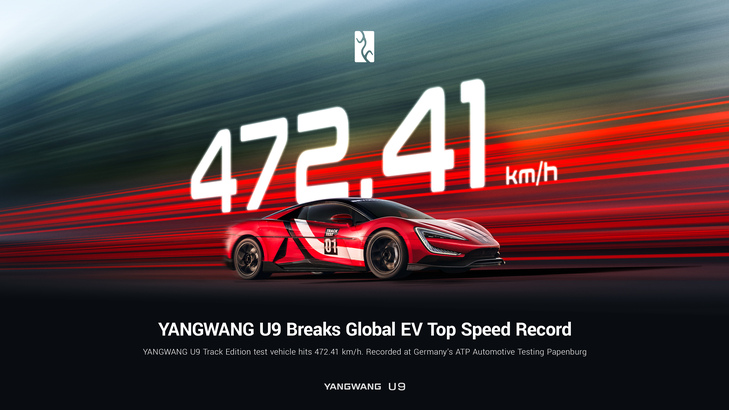 YANGWANG U9 knackt 472 km/h und schreibt Geschichte! 1 YANGWANG-U9