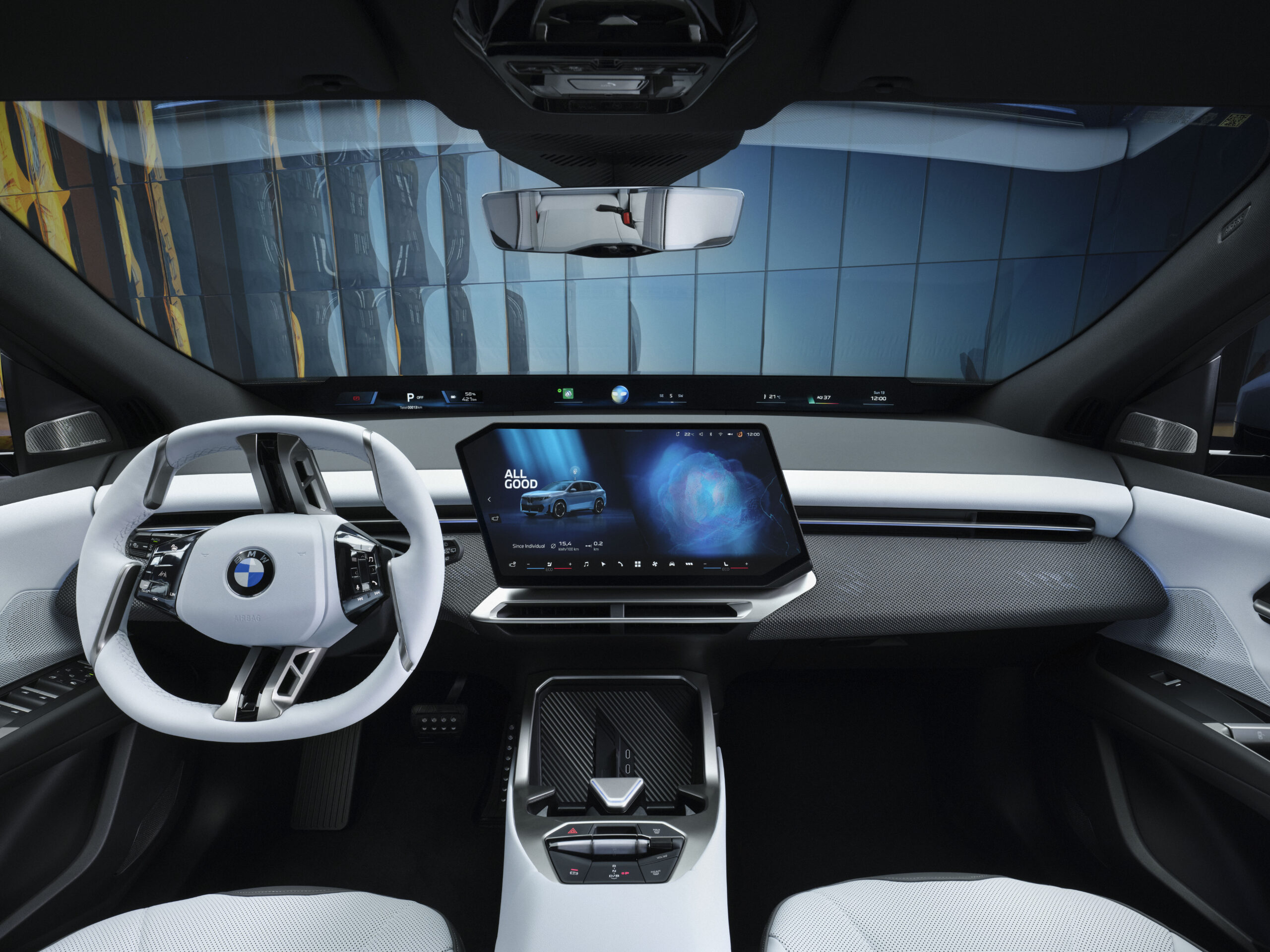 BMW iX3 – Die neue Klasse startet durch 10 Neuer BMW iX3 (2026) Innenraum