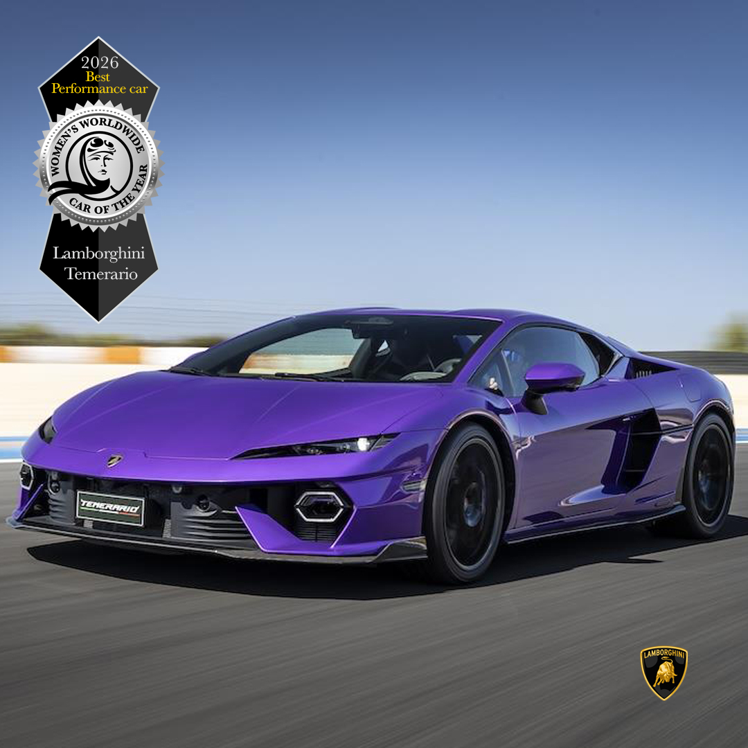 Women’s Worldwide Car of the Year 2026: Diese Autos überzeugen weltweit – und warum! 7 Lamborghini Temerario – Best Exclusive Car