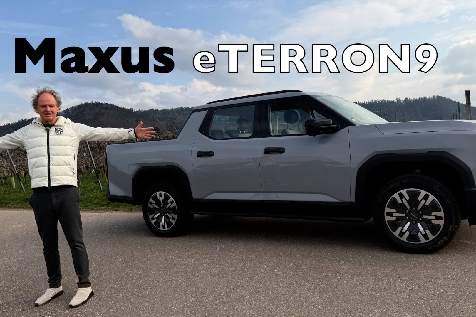 Der aktuell einzige Elektro-Pickup in Deutschland! Maxus eTerron 9 im Test 6 Maxus eTerron 9 und Friedbert von der-Autotester