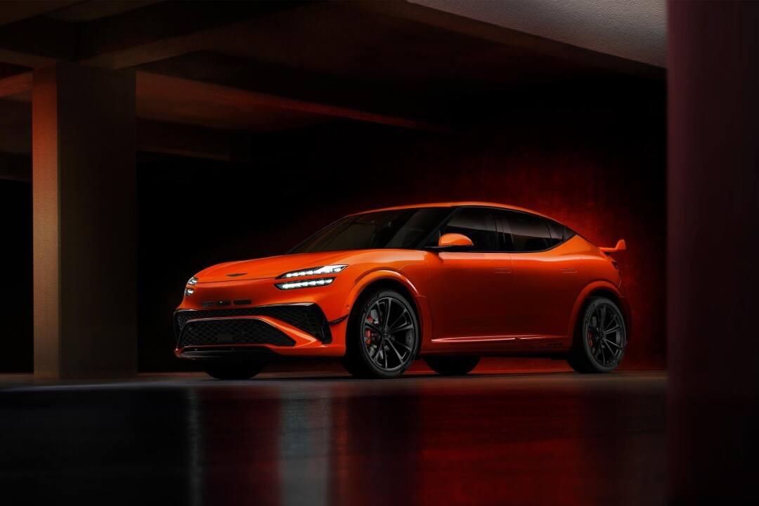 650 PS für unter 90.000 Euro! Dieser neue Elektro-Hammer von Genesis bringt Porsche ins Schwitzen! 2 Genesis GV60 Magma
